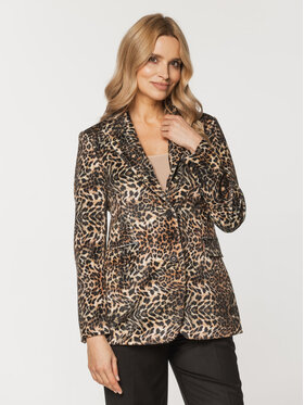 Willsoor Willsoor Marynarka 67906 Brązowy Regular Fit