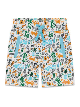 Guess Guess Sportovní kraťasy N6GD00 KA6R4 Barevná Regular Fit