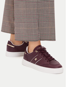 Tommy Hilfiger Tommy Hilfiger Αθλητικά Th Feminine Cupsole FW0FW09600 Καφέ