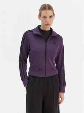 adidas adidas Sweatshirt Firebird Adicolor JY2615 Violett Regular Fit