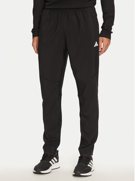 adidas adidas Donji dio trenerke Own The Run IK5024 Crna Regular Fit