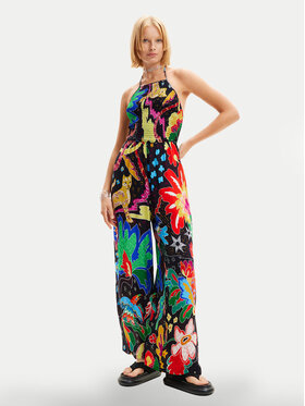 Desigual Desigual Salopetă Jungle 24SWMW06 Colorat Relaxed Fit