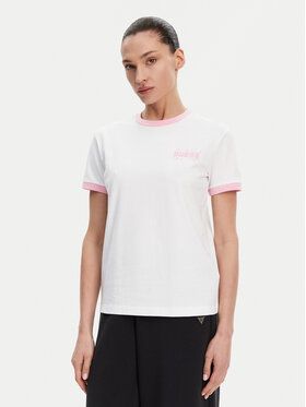Guess Guess Marškinėliai V5GI11 I3Z14 Balta Regular Fit