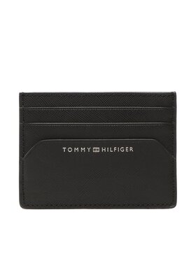 Tommy Hilfiger Tommy Hilfiger Etui na karty kredytowe Th Business Leather cc Holder AM0AM10980 Czarny