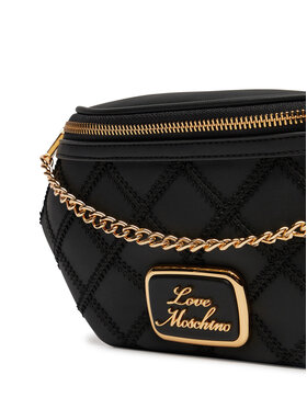 LOVE MOSCHINO Torba Za Okoli Pasu JC4309PP0LKK100A Črna