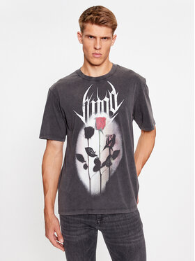 HUGO Hugo T-shirt Daiche 50511731 Siva Relaxed Fit