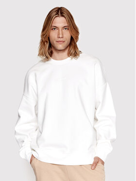 Sprandi Sprandi Mikina SP22-BLM103 Bílá Relaxed Fit