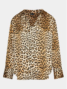 Gina Tricot Gina Tricot Košile 20540 Hnědá Regular Fit