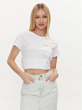 Noisy May Noisy May Tricou Sun 27030257 Alb Oversize