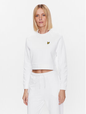 Lyle & Scott Lyle & Scott Mikina MLW1609V Biela Regular Fit