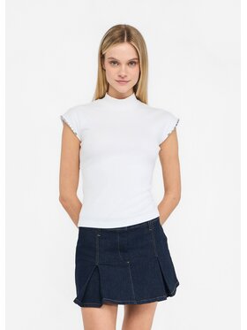 Liu Jo Liu Jo T-Shirt UF5256J499011110 Biały Regular Fit