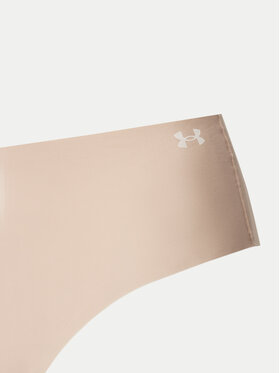 Under Armour Set 3 Parov Spodnjih Hlačk Pure Stretch 25UUSHJ155 Bež