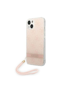 Guess Guess Etui na telefon 4G Print Cord Brązowy