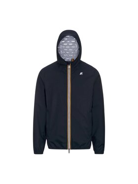 K-Way K-Way Wiatrówka JACK STRETCH DOT GIUBBINO Granatowy Slim Fit