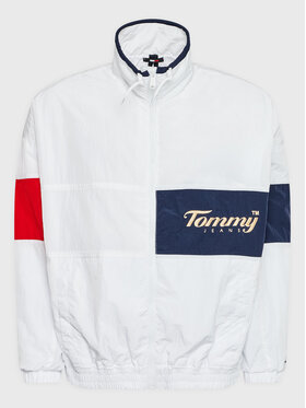 Tommy Jeans Curve Tommy Jeans Curve Giacca di transizione Archive Statement DW0DW13871 Bianco Regular Fit