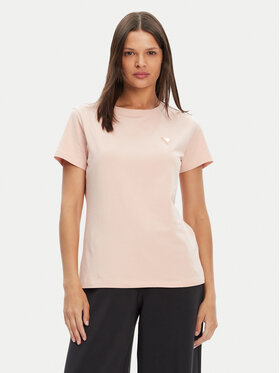 Guess Guess Тишърт V4YI09 J1314 Розов Regular Fit