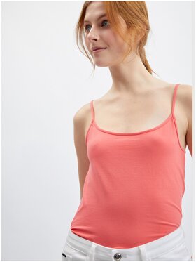 Orsay Orsay Tank top 104161224000__L Różowy Regular Fit