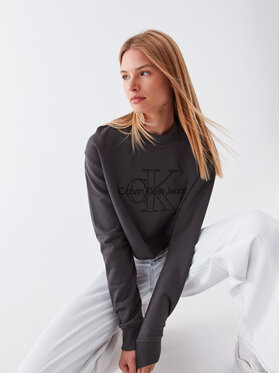 Calvin Klein Jeans Calvin Klein Jeans Μπλούζα J20J220696 Γκρι Relaxed Fit