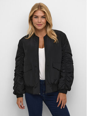 Kaffe Kaffe Bomber striukė Boli 10507580 Juoda Relaxed Fit
