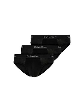 Calvin Klein Calvin Klein Komplet 3 par slipów 3pack icon cotton stetch Czarny