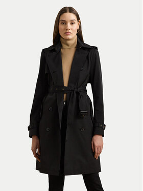 LAUREN RALPH LAUREN LAUREN RALPH LAUREN Trencz 297967122001 Czarny Regular Fit