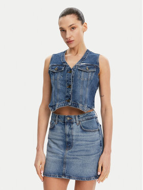 Guess Guess Liemenė W5GN74 D5M46 Tamsiai mėlyna Regular Fit