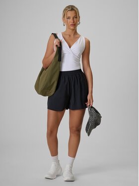 4F 4F Bavlnené šortky 4FRSS26TSHOF0933-20S Čierna Regular Fit