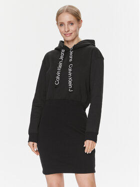 Calvin Klein Jeans Calvin Klein Jeans Трикотажна сукня J20J221991 Чорний Regular Fit