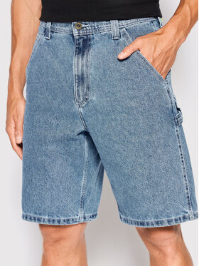 Vans Vans Kratke traperice Drill Chore VN0A7S4S Plava Loose Fit