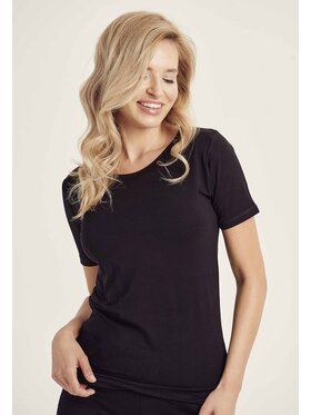 Taro Taro Bluzka 3062-01 Czarny Basic Fit