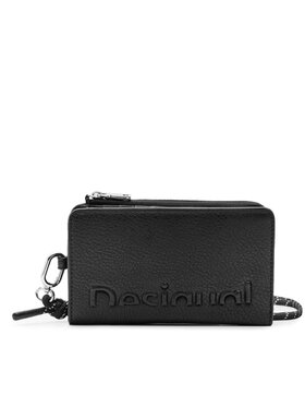 Desigual Desigual Veľká dámska peňaženka 23WAYP05 Čierna