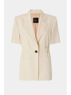 PINKO PINKO Σακάκι Assago Λευκό Regular Fit