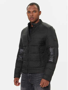 BOSS BOSS Bunda pro přechodné období Owand 50543624 Černá Regular Fit