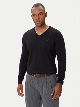 Polo Ralph Lauren Polo Ralph Lauren Džemper Ls Sf Vn Pp 710670789003 Crna Regular Fit