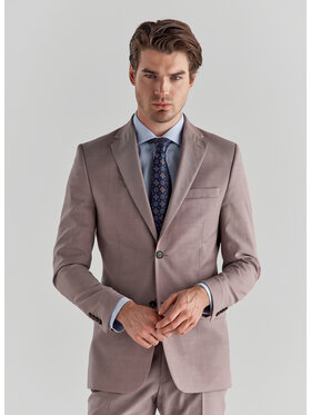 Pako Lorente Pako Lorente Marynarka P22SP-3G-003 Różowy Slim Fit