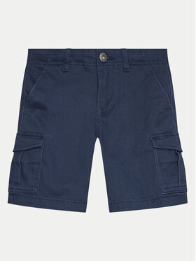 Jack&Jones Junior Jack&Jones Junior Pantalon scurți din material 12182856 Bleumarin Cargo Fit
