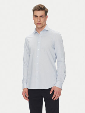 Michael Kors Michael Kors Camicia MK0DS01555 Celeste Slim Fit