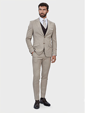 Evenemen Evenemen Garnitur Filadelfia Beżowy Slim Fit