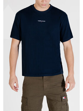 Tommy Jeans Tommy Jeans T-shirt DM0DM21110 Blu Casual Fit