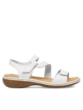 Rieker Rieker Sandalen 659C7-80 Weiß