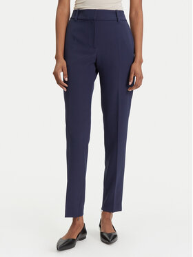 HUGO HUGO Spodnie materiałowe Hedima-1 50544742 Granatowy Slim Fit