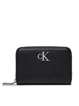 Calvin Klein Calvin Klein Väike naiste rahakott Minimal Monogram Med Za K60K611500 Must