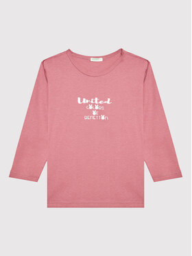 United Colors Of Benetton United Colors Of Benetton Блуза 3I9WA100T Розов Regular Fit
