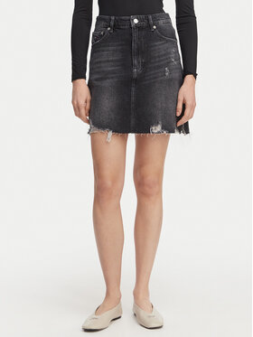 Tommy Jeans Tommy Jeans Дънкова пола DW0DW22715 Черен Mom Fit