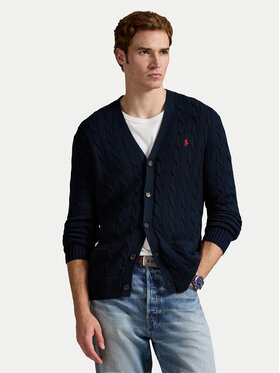Polo Ralph Lauren Polo Ralph Lauren Cardigan 710890548004 Bleumarin Regular Fit