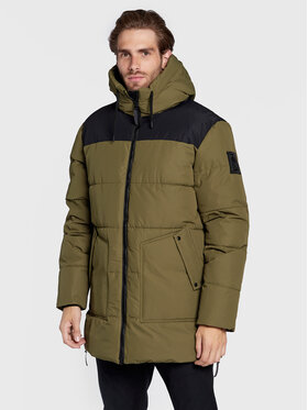 Halti Halti Zimné bundy Linjat 065-0419 Zelená Regular Fit