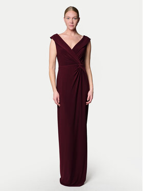 LAUREN RALPH LAUREN LAUREN RALPH LAUREN Abendkleid 253863940018 Dunkelrot Slim Fit