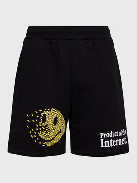 Market Market Sportshorts SMILEY 395000592 Schwarz Regular Fit