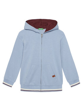 United Colors Of Benetton United Colors Of Benetton Majica dugih rukava 32N4C505B Svijetloplava Regular Fit