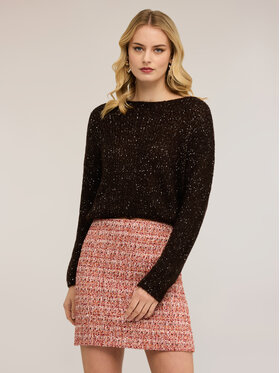 Motivi Motivi Sweter M298E002268N022 Brązowy Regular Fit
